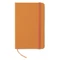 Блокнот линованный на резинке А6, 96 стр., оранжевый фото