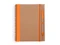 Блокнот с шариковой ручкой Alani А5+, бежевый / оранжевый фото