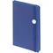 Блокнот Shall Round, синий фото