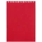 Блокнот в клетку Dali А5, красный фото