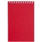 Блокнот в клетку Dali Mini, красный фото