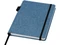 Блокнот из переработанного пластика Marksman Orin A5, синий фото