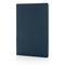 Блокнот из переработанной бумаги XD Collection Salton A5, синий фото