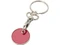 Оптом Брелок для ключей с монеткой для тележки Rory, красный для нанесения логотипа или надписи Брелок для ключей с монеткой для тележки Rory, красный фото