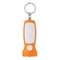 Брелок - фонарик в форме фонаря, белый / оранжевый фото