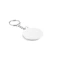 Брелок круглый Pin Key, 44 мм, белый фото