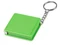 Брелок-рулетка квадратный «Дюйм», 1 м, салатовый фото