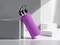 Бутылка для воды Bottle C1, soft touch, 600 мл, фиолетовая Бутылка для воды Bottle C1, soft touch, 600 мл, фиолетовая фото