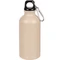 Бутылка для воды металлическая Funrun 400, бежевая фото