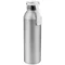 Оптом Бутылка для воды металлическая Viking Silver, 650 мл, серебристая / белая для нанесения логотипа или надписи Бутылка для воды металлическая Viking Silver, 650 мл, серебристая / белая фото