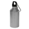 Бутылка для воды с карабином Mento, 400 мл, серая фото