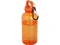 Бутылка для воды с карабином Oregon, 400 мл, оранжевая фото