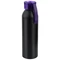 Бутылка для воды Viking Black, 650 мл, черная / фиолетовая фото