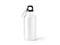 Бутылка из переработанного алюминия Renko, 400 мл, белая фото