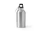 Бутылка из переработанного алюминия Renko, 400 мл, серебристая фото