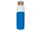 Бутылка стеклянная для воды в силиконовом чехле Refine, синяя фото
