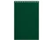 Бизнес-блокнот А5 Office, горизонтальная пружина, зеленый фото