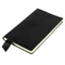 Бизнес блокнот в линейку thINKme Trendi А5, 256 стр., черный/ зеленый фото