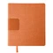 Бизнес блокнот в линейку thINKme Tweedi А5-, 256 стр., оранжевый фото