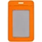 Чехол для пропуска Shall Simple, оранжевый фото
