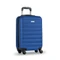 Чемодан, пластик, синий фото