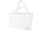 Эко-сумка из переработанного нетканого материала Jumbo, белая фото