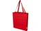 Оптом Эко-сумка с ластовицей из переработанного хлопка Madras, красная для нанесения логотипа или надписи Эко-сумка с ластовицей из переработанного хлопка Madras, красная фото