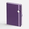 Ежедневник Favor Metal, недатированный, фиолетовый фото