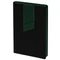 Ежедневник недатированный Bookmark, черный / зеленый фото