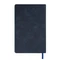 Ежедневник недатированный Enote Muse А5, темно-синий / синий фото