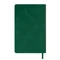Ежедневник недатированный Enote Muse А5, зеленый / коричневый фото