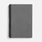 Оптом Ежедневник недатированный Escalada Notera, серый для нанесения логотипа или надписи Ежедневник недатированный Escalada Notera, серый фото
