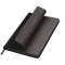 Ежедневник недатированный Latte А5, soft touch, черный фото