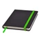 Ежедневник недатированный RAY, формат А5, черный / зеленый фото