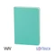 Ежедневник недатированный Wownote «Милан», А5, покрытие soft touch, бирюзовый фото
