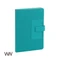 Ежедневник недатированный Wownote «Монти А5», бирюзовый фото