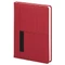 Ежедневник недатированный Clicra Smart Cardiff А5, красный фото