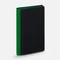 Ежедневник Nice Twice, недатированный, черный / ярко-зеленый фото