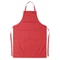Фартук, регулируемая длина лямок, красный фото