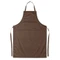 Фартук  с 2 карманами, темно-коричневый фото