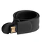 Флешка-браслет на 16 Гб Slap USB 2.0, черная фото