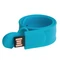Флешка-браслет на 16 Гб Slap USB 3.0, бирюзовая фото