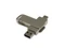 Флешка металлическая на 32 Гб с поворотным механизмом и разъемом Type-C, USB 3.0, серебряная Флешка металлическая на 32 Гб с поворотным механизмом и разъемом Type-C, USB 3.0, серебряная фото
