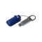 Оптом Флешка металлическая с кожаным чехлом 16Гб Кармашек, синяя для нанесения логотипа или надписи Флешка металлическая с кожаным чехлом 16Гб Кармашек, синяя фото