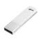 Флешка металлическая с пластиковой накладкой на 4 Гб Blend USB 2.0, серебристая / белая фото