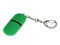 Флешка пластиковая на 512 Мб Goutte Soft Touch USB 2.0 каплевидной формы, зеленая фото