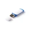 Флешка пластиковая 16Гб Контур, синяя фото
