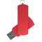 Флешка пластиковая на 16 Гб Elegance Color USB 2.0, красная фото