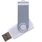 Флешка пластиковая на 16 Гб Twist USB 2.0, белая Флешка пластиковая на 16 Гб Twist USB 2.0, белая фото