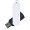 Флешка пластиковая на 32 Гб Elegance Color USB 3.0, черная / белая фото